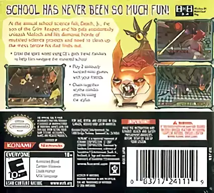 Image n° 2 - boxback : Death Jr. and the Science Fair of Doom